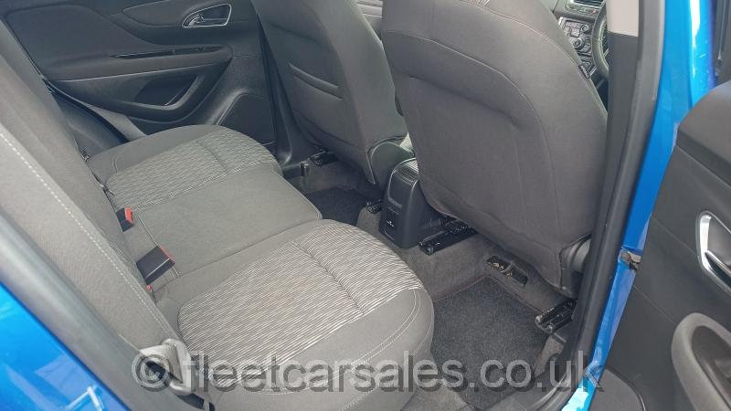 mokka tech line interior seats rear